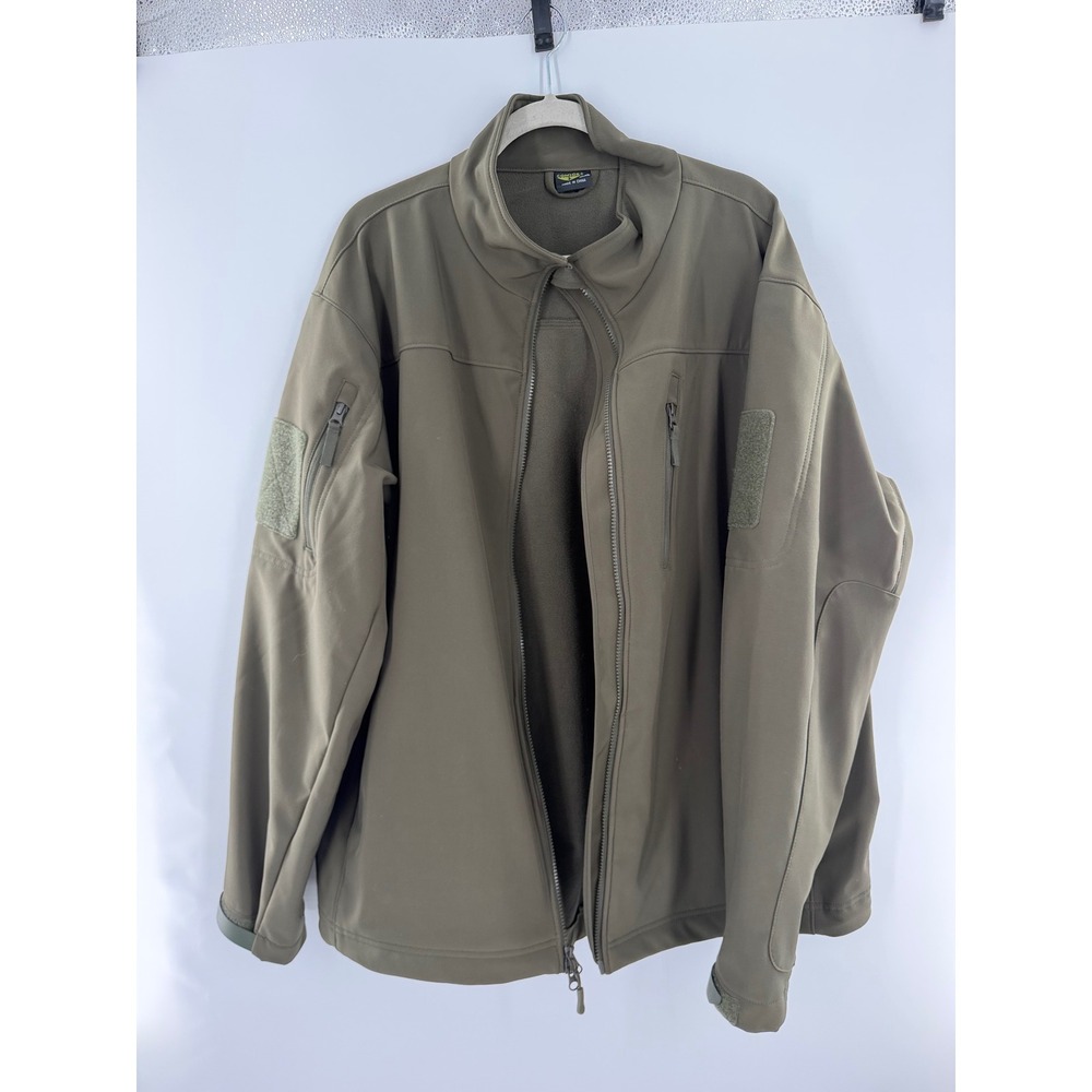 Condor Phantom Soft Shell Jacket Mens XXXL Olive Drab Tactical Fleece Lined 606